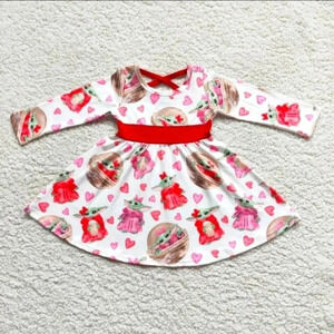 GIRLS twirl dress size 6/12 months